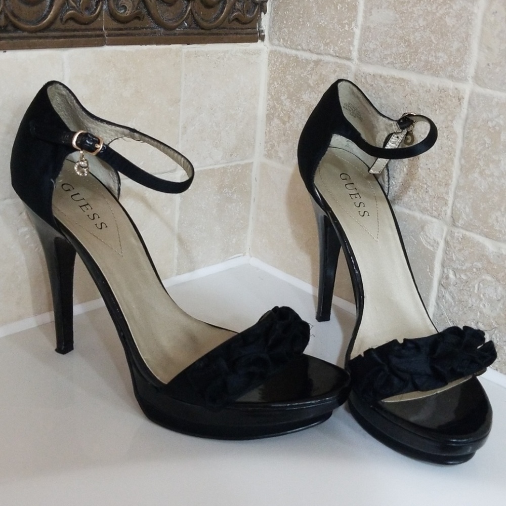 high heeled open toe shoes